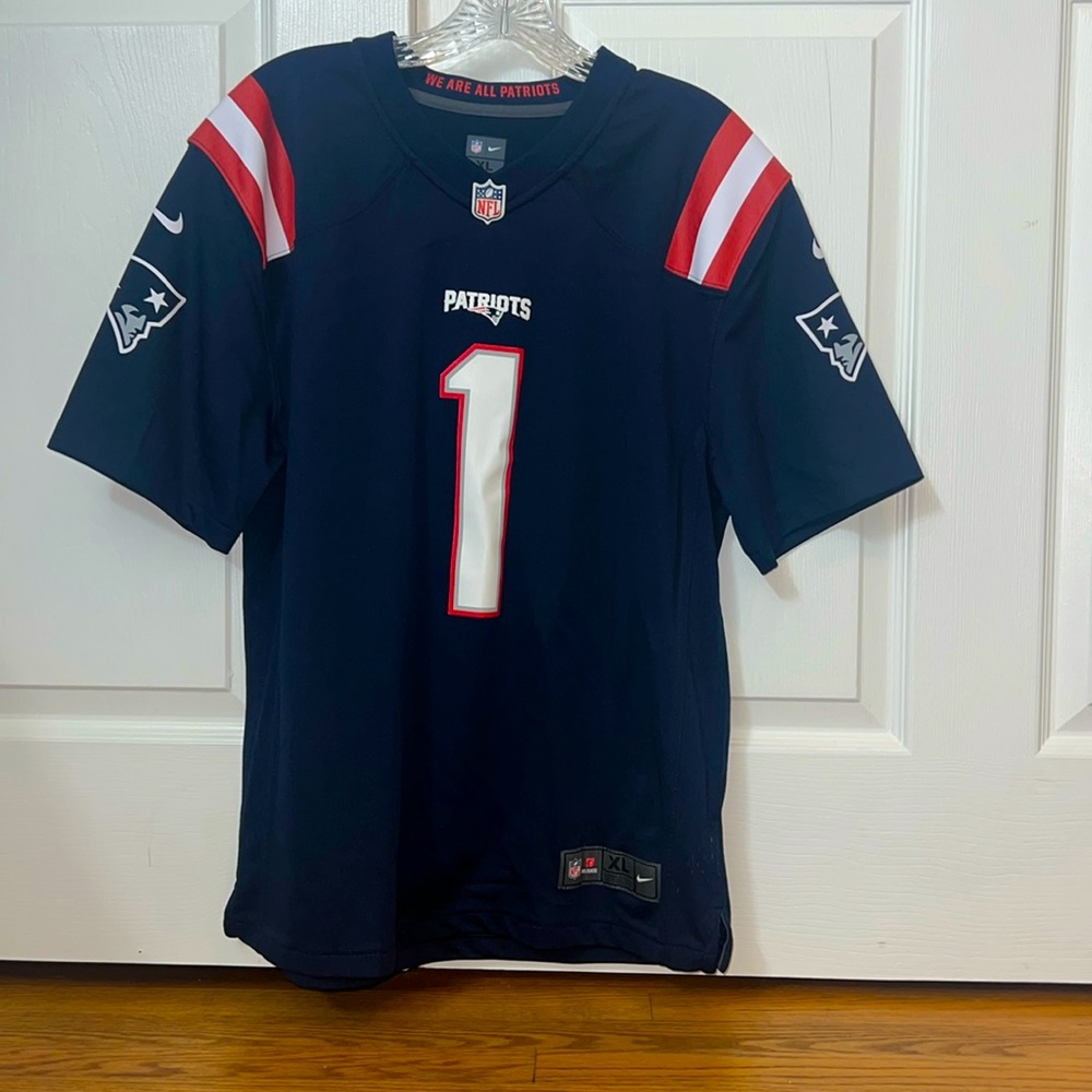 Newton New England patriots jersey
